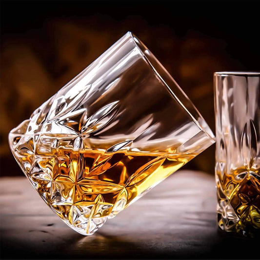 Luxury Opera Crystal Whiskey Glasses - Set of 6