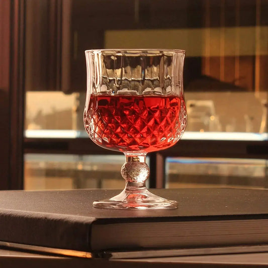 Engraved Crystal Sherry Glasses - Set Of 6