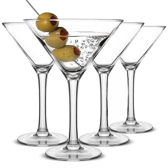 Classic Martini Glasses | Elegant Stemware for Cocktails 190ml