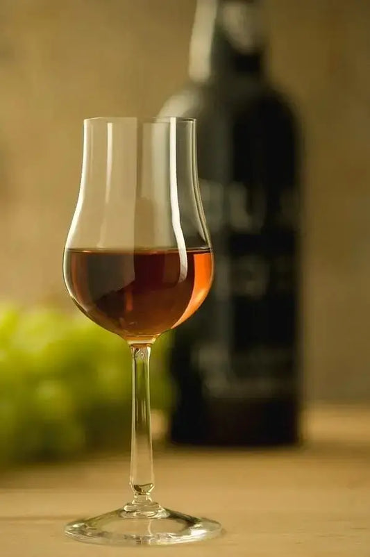 Stylish Cognac Glass | Crystal Clear Stemmed Wine Glasses - Set of 6