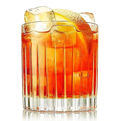 Luxury Crystal Whiskey Glasses - Set of 6