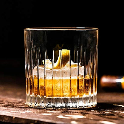 Luxury Crystal Whiskey Glasses - Set of 6