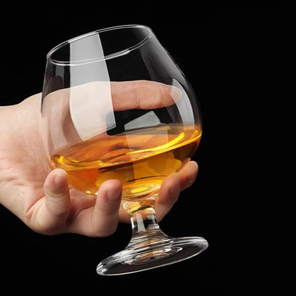 Luxury Brandy Snifter Glass | Crystal-Clear Cognac & Whiskey Glasses - 300Ml