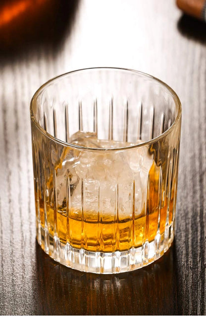Luxury Crystal Whiskey Glasses - Set of 6