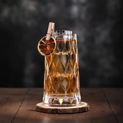 Elegant Highball Cocktail Glasses - Set of 6 | Tall Tumblers for Juice & Cocktails