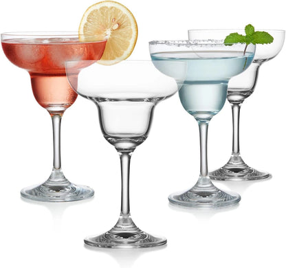 Premium Margarita Glasses for Mocktails, Cocktails, & Desserts - 240Ml
