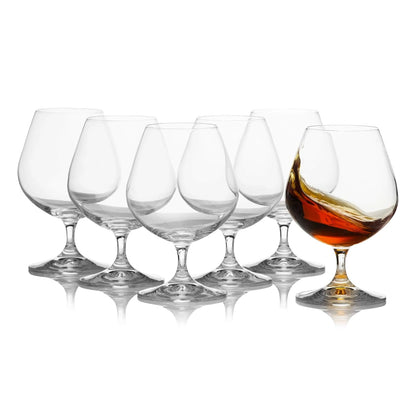 Luxury Brandy Snifter Glass | Crystal-Clear Cognac & Whiskey Glasses - 300Ml