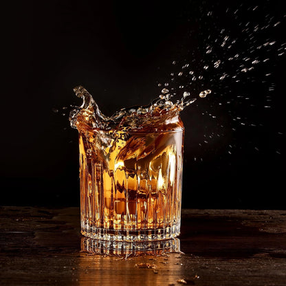 Luxury Crystal Whiskey Glasses - Set of 6