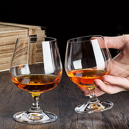 Luxury Brandy Snifter Glass | Crystal-Clear Cognac & Whiskey Glasses - 300Ml