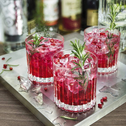Luxury Crystal Whiskey Glasses - Set of 6