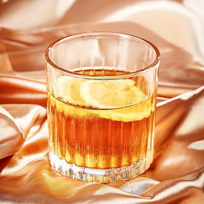 Luxury Crystal Whiskey Glasses - Set of 6