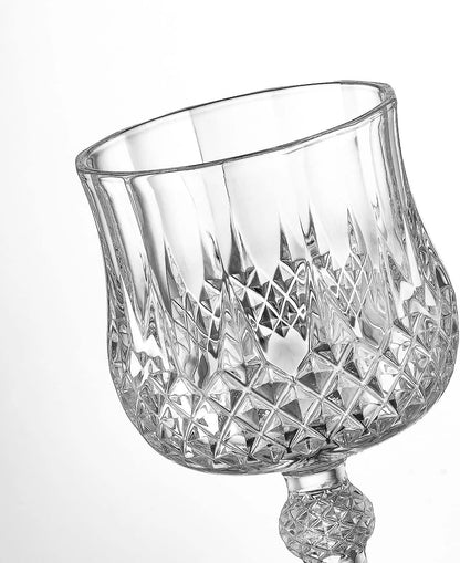Engraved Crystal Sherry Glasses - Set Of 6