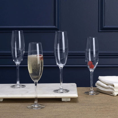 Elegant & Premium Champagne Flute Glasses - 250Ml