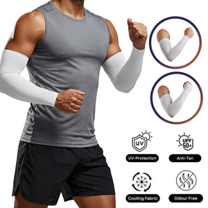 
                  
                    Arm Sleeves for Men & Women - UV Sun Protection For Bike Riding & Outdoor Sports
                  
                