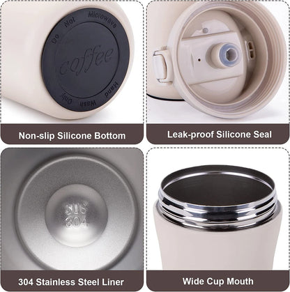 Leak-Proof Insulated Stainless Steel Bottle for Hot & Cold Drinks
