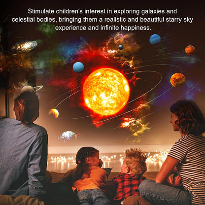 Galaxy Projector for Kids & Bedroom | 13 Film Discs